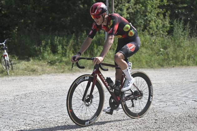 Baloise Belgium Tour 2025 Stage 2 PUTTE, BELGIUM - JUNE 19 : Froome Chris (GBR) of Israel - Premier Tech during stage 2 of the 94th edition of Baloise Tour of Belgium an UCI ProSeries 2.Pro cycling road race stage for Men Elite of 194.6 km with start in Beringen and finish in Putte on June 19, 2025 in Putte, Belgium, 19 06 2025 ( Motordriver Guy De Vuyst - Putte Belgium  Copyright: xNicoxVereeckenx