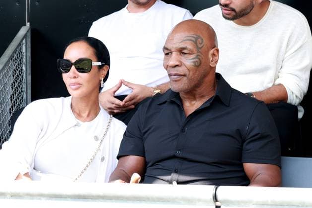 DEU, Berlin-Tennis-Open, 19.06.2025, Rot-Weiss Tennisanlage, Steffi-Graf-Stadion, Berlin, DEU, Berlin-Tennis-Open, im Bild Mike Tyson *** DEU, Berlin Tennis Open, 19 06 2025, Rot Weiss Tennisanlage, Steffi Graf Stadium, Berlin, DEU, Berlin Tennis Open, in the picture Mike Tyson nordphotoxGmbHx xEngler nph00076