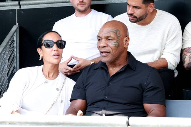 DEU, Berlin-Tennis-Open, 19.06.2025, Rot-Weiss Tennisanlage, Steffi-Graf-Stadion, Berlin, DEU, Berlin-Tennis-Open, im Bild Mike Tyson