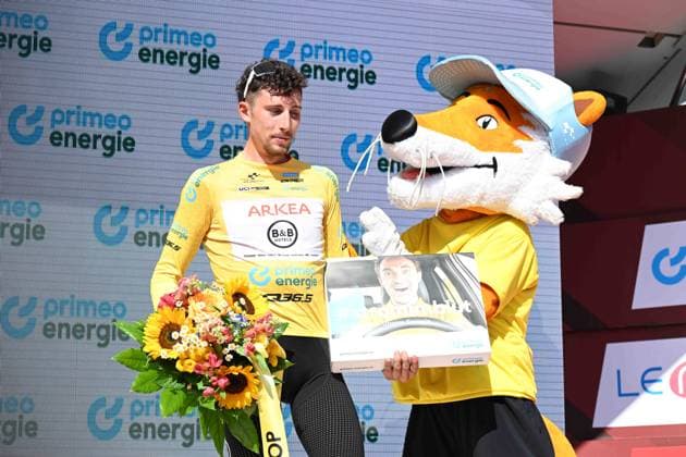 19-06-2025 Tour De Suisse; Tappa 05 La Punt - Santa Maria In Calanca; 2025, Arkea - Beb Hotel; Vauquelin, Kevin; Santa Maria In Calanca; 
