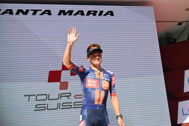 19-06-2025 Tour De Suisse; Tappa 05 La Punt - Santa Maria In Calanca; 2025, Picnic - Postnl; Onley, Edgar Oscar; Santa Maria In Calanca; 