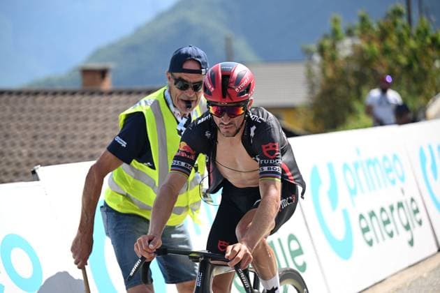 19-06-2025 Tour De Suisse; Tappa 05 La Punt - Santa Maria In Calanca; 2025, Tudor; Alaphilippe, Julian; Santa Maria In Calanca; 