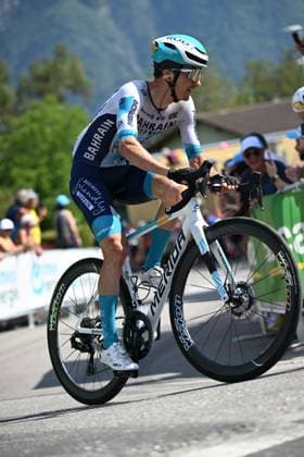 19-06-2025 Tour De Suisse; Tappa 05 La Punt - Santa Maria In Calanca; 2025, Bahrain - Victorious; Bilbao, Peio; Santa Maria In Calanca; 