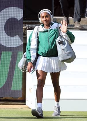 Coco Gauff (USA) im Steffi Graf Stadion HYLO Berlin Tennis Open Damen auf Rasen 19.06.2025