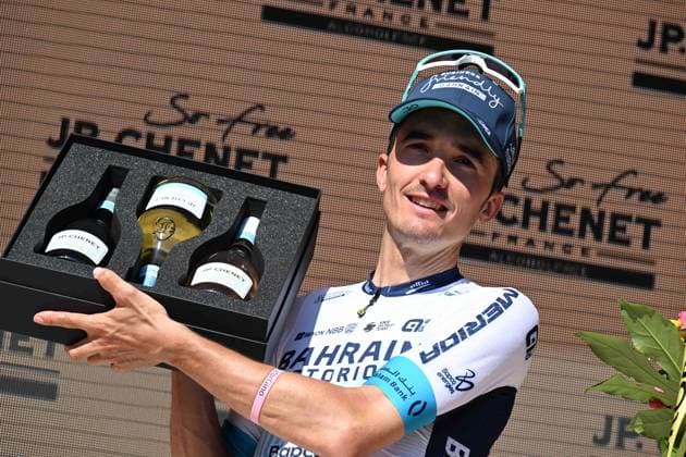 19-06-2025 Tour De Suisse; Tappa 05 La Punt - Santa Maria In Calanca; 2025, Bahrain - Victorious; Bilbao, Peio; Santa Maria In Calanca; 