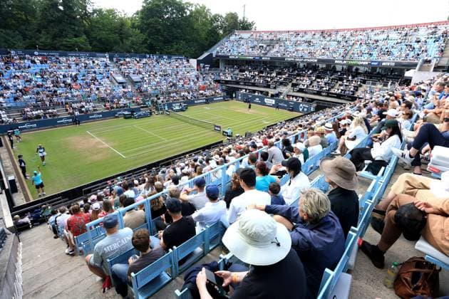 DEU, Berlin-Tennis-Open, 19.06.2025, Rot-Weiss Tennisanlage, Steffi-Graf-Stadion, Berlin, DEU, Berlin-Tennis-Open, im Bild Steffi Graf Stadion