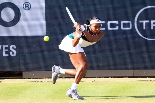 DEU, Berlin-Tennis-Open, 19.06.2025, Rot-Weiss Tennisanlage, Steffi-Graf-Stadion, Berlin, DEU, Berlin-Tennis-Open, im Bild Coco Gauff (USA)