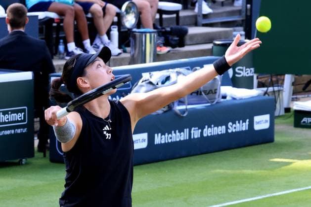 DEU, Berlin-Tennis-Open, 19.06.2025, Rot-Weiss Tennisanlage, Steffi-Graf-Stadion, Berlin, DEU, Berlin-Tennis-Open, im Bild Xinyu Wang (CHN)