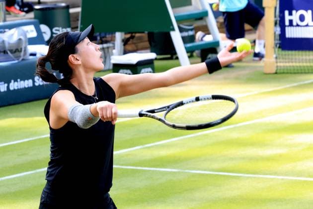 DEU, Berlin-Tennis-Open, 19.06.2025, Rot-Weiss Tennisanlage, Steffi-Graf-Stadion, Berlin, DEU, Berlin-Tennis-Open, im Bild Xinyu Wang (CHN)