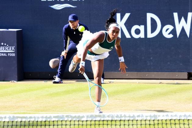DEU, Berlin-Tennis-Open, 19.06.2025, Rot-Weiss Tennisanlage, Steffi-Graf-Stadion, Berlin, DEU, Berlin-Tennis-Open, im Bild Coco Gauff (USA)
