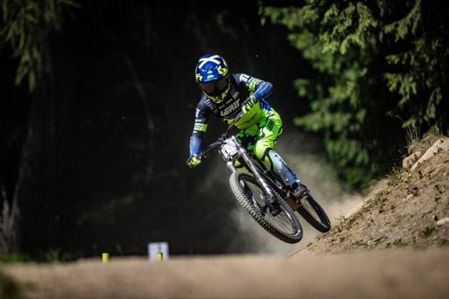 Whoop Mountainbike Downhill Worldcup Val di Sole WILSON Reece AON RACING - TOURNE CAMPERVANSat Whoop Mountainbike Downhill Worldcup Val di Sole, 19.06.2025,in , Foto: Sebastian Sternemann