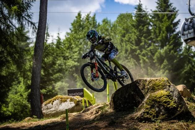 Whoop Mountainbike Downhill Worldcup Val di Sole HART Danny NORCO RACE DIVISIONat Whoop Mountainbike Downhill Worldcup Val di Sole, 19.06.2025,in , Foto: Sebastian Sternemann