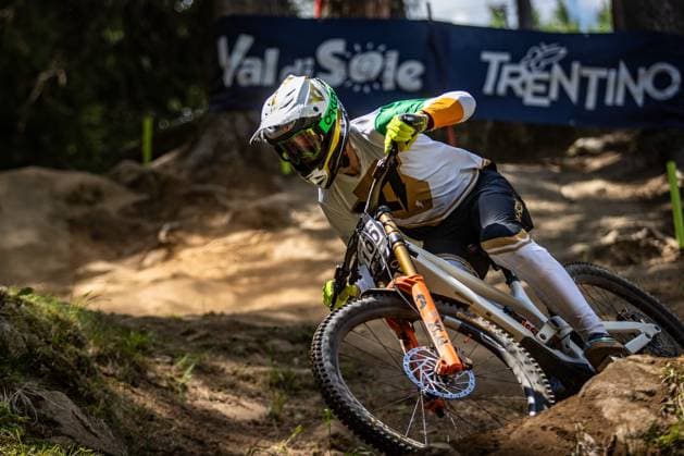 Whoop Mountainbike Downhill Worldcup Val di Sole O CALLAGHAN Oisin * YT MOBat Whoop Mountainbike Downhill Worldcup Val di Sole, 19.06.2025,in , Foto: Sebastian Sternemann