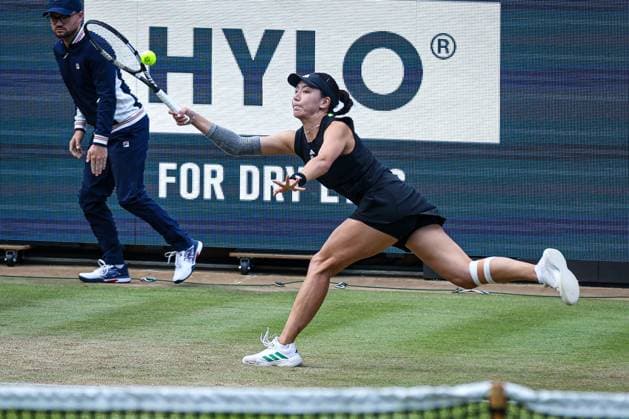 Xinyu WANG CHN, Berlin Tennis Open by HYLO 2025, Berlin, LTTC Rot-Weiß , 19.06.2025, Copyright: xClaudioxGärtnerx