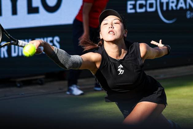 Xinyu WANG CHN, Berlin Tennis Open by HYLO 2025, Berlin, LTTC Rot-Weiß , 19.06.2025, Copyright: xClaudioxGärtnerx