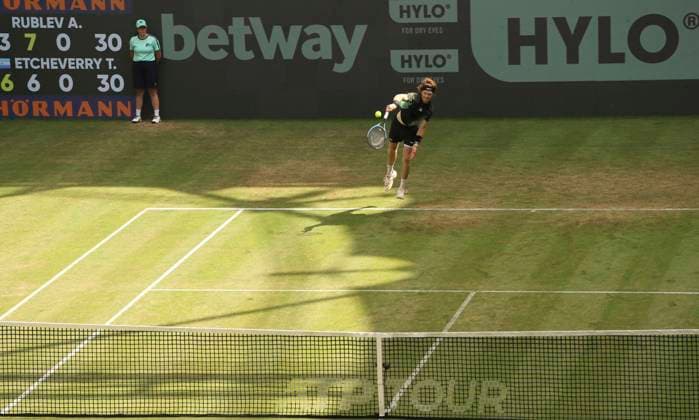 photo : Andrey RUBLEV (RUS) Tennis-Turnier Terra Wortmann Cup im Gerry Weber Sportpark (OWL-Arena) in Halle Westfalen am Do. 19.06.2025