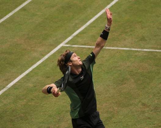 photo : Andrey RUBLEV (RUS) Tennis-Turnier Terra Wortmann Cup im Gerry Weber Sportpark (OWL-Arena) in Halle Westfalen am Do. 19.06.2025