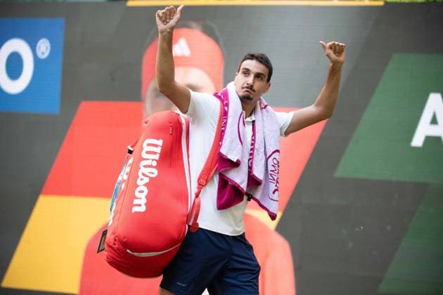 Lorenzo Sonego (ITA) Tennis Terra Wortmann Open 2025 am 18.06.2025 in der OWL Arena Halle Westfalen, Deutschland. Â