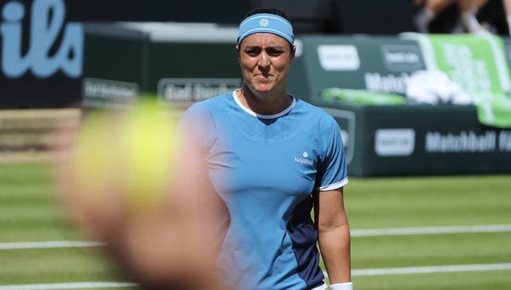 Ons Jabeur (TUN) im Steffi Graf Stadion HYLO Berlin Tennis Open Damen auf Rasen 20.06.2025