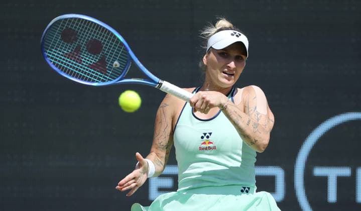 Ons Jabeur (TUN) vs Marketa Vondrousova (CZE) im Steffi Graf Stadion HYLO Berlin Tennis Open Damen auf Rasen 20.06.2025