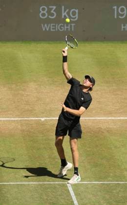 photo : Alex MICHELSEN (USA) Tennis-Turnier Terra Wortmann Cup im Gerry Weber Sportpark (OWL-Arena) in Halle Westfalen am Fr. 20.06.2025