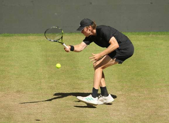 photo : Alex MICHELSEN (USA) Tennis-Turnier Terra Wortmann Cup im Gerry Weber Sportpark (OWL-Arena) in Halle Westfalen am Fr. 20.06.2025