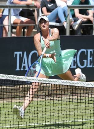 Marketa Vondrousova (CZE) im Steffi Graf Stadion HYLO Berlin Tennis Open Damen auf Rasen 20.06.2025