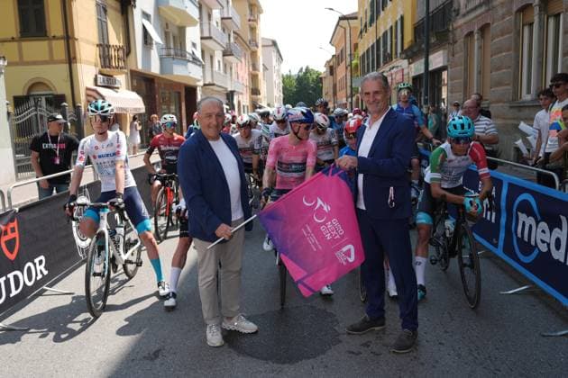 The stage 6 of the Giro Next Gen 2025, Ovada (Al) Acqui Terme (Al), 155 km, Italy - Friday, June 20, 2025. - cycling.  Copyright: xGianxMattiaxD Alberto LaPressex
