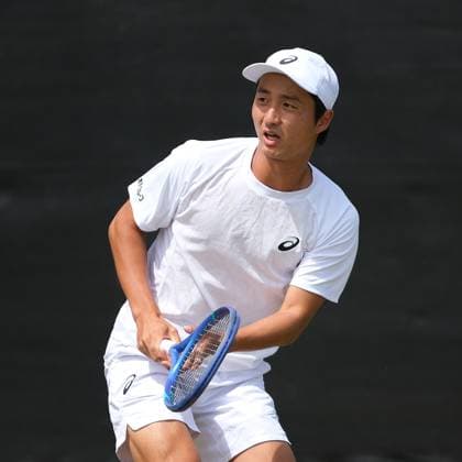 Nottingham Tennis Centre Nottingham, England - Shintaro Mochizuki in action during the match with Colton Smith at the Lexus Nottingham Tennis Open, Quarterfinals, June 20th 2025. (Paul Bonser SPP) Copyright: xPaulxBonser SPPx spp-en-PaBo-Lexus Nottingham Open 1047