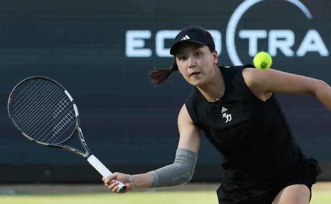 Xinyu Wang (CHN) Steffi Graf Stadion HYLO Berlin Tennis Open Damen auf Rasen 20.06.2025