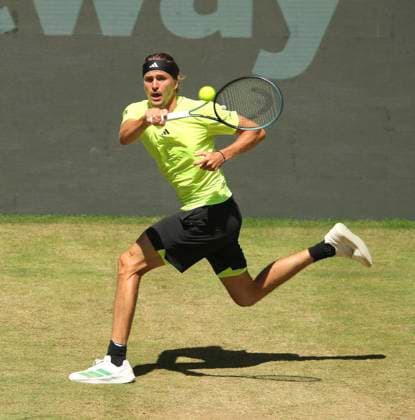 photo : Alexander ZVEREV (GER) Tennis-Turnier Terra Wortmann Cup im Gerry Weber Sportpark (OWL-Arena) in Halle Westfalen am Fr. 20.06.2025