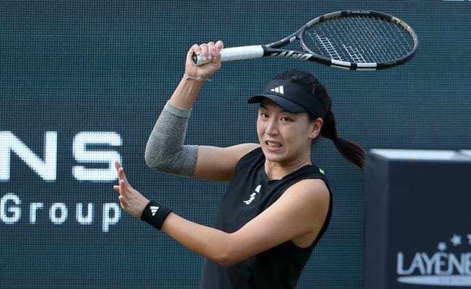 Xinyu Wang (CHN) Steffi Graf Stadion HYLO Berlin Tennis Open Damen auf Rasen 20.06.2025