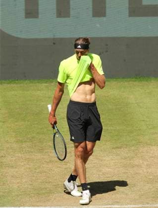 photo : Alexander ZVEREV (GER) Tennis-Turnier Terra Wortmann Cup im Gerry Weber Sportpark (OWL-Arena) in Halle Westfalen am Fr. 20.06.2025