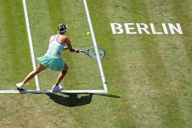Marketa VONDROUSOVA CZE, Berlin Tennis Open by HYLO 2025, Berlin, LTTC Rot-Weiß , 20.06.2025, Copyright: xClaudioxGärtnerx