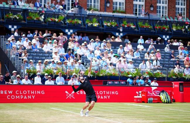 Jacob Fearnley during his quarter final match Queen s Club Championships, Day 12, Queen s Club, West Kensington, London, UK - 20 Jun 2025  Copyright: xJavierxGarcia Shutterstockx 15366229f