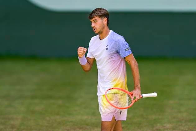 Flavio Cobolli ITA 20.06.2025 Tennis TERRA WORTMANN OPEN ATP, Tennis Herren 500, OWL ARENA, TERRA WORTMANN OPEN,