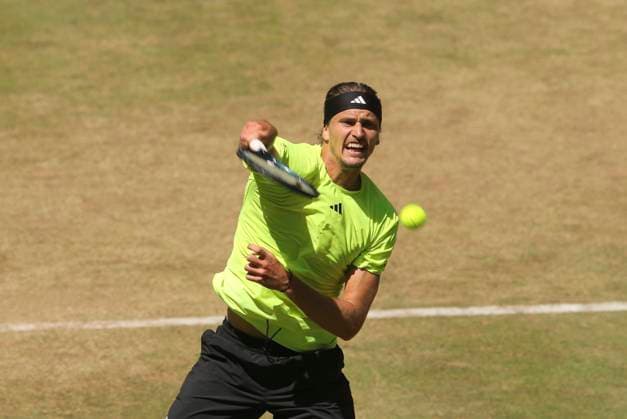 photo : Alexander ZVEREV (GER) Tennis-Turnier Terra Wortmann Cup im Gerry Weber Sportpark (OWL-Arena) in Halle Westfalen am Fr. 20.06.2025
