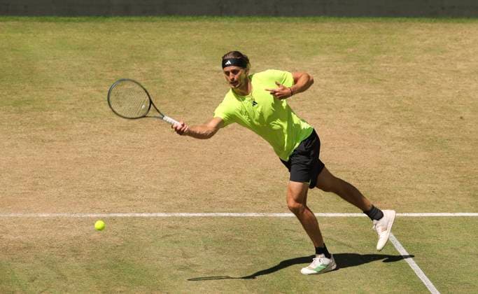 photo : Alexander ZVEREV (GER) Tennis-Turnier Terra Wortmann Cup im Gerry Weber Sportpark (OWL-Arena) in Halle Westfalen am Fr. 20.06.2025