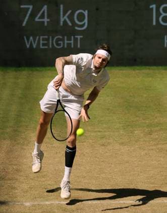 photo : Alexander BUBLIK (KAZ) Tennis-Turnier Terra Wortmann Cup im Gerry Weber Sportpark (OWL-Arena) in Halle Westfalen am Fr. 20.06.2025