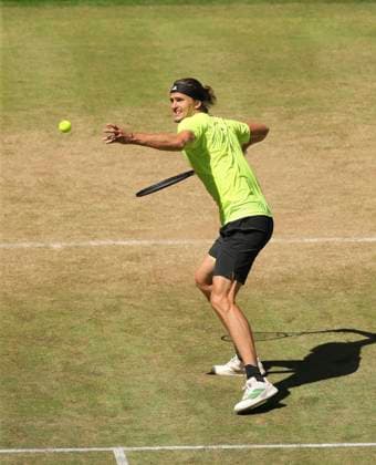 photo : Alexander ZVEREV (GER) Tennis-Turnier Terra Wortmann Cup im Gerry Weber Sportpark (OWL-Arena) in Halle Westfalen am Fr. 20.06.2025