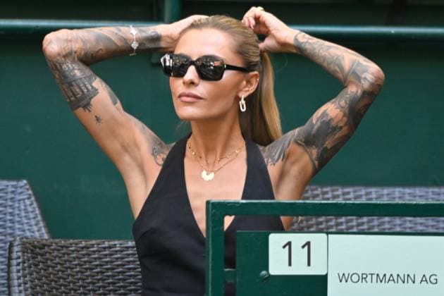 Halle, OWL Arena, 20.06.25, GER, Herren, Tennis, Terra Wortmann Open 2025, Viertelfinale Bild: Sophia THOMALLA (Freundin von Alexander ZVEREV) Nordrhein-Westfalen Deutschland