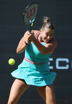 Aryna Sabalenka (BLR) im Steffi Graf Stadion HYLO Berlin Tennis Open Damen auf Rasen 20.06.2025