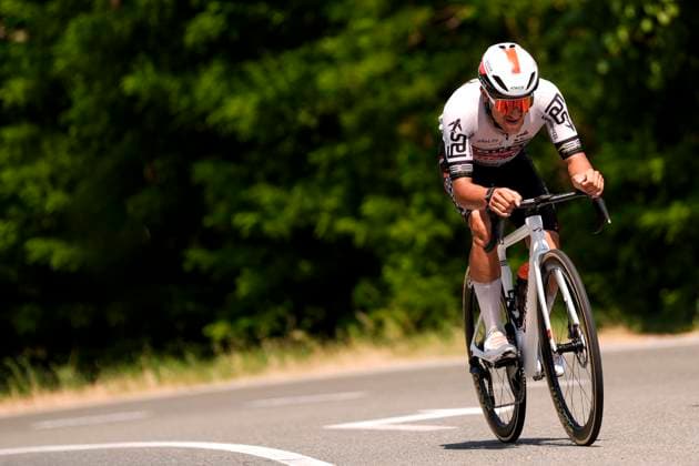 Agostinacchio Filippo of Biesse - Carrera - Premac during the stage 6 of the Giro Next Gen 2025, Ovada (Al) Ð Acqui Terme (Al), 155 km, Italy - Friday, June 20, 2025. - cycling.  Copyright: xFabioxFerrari LaPressex