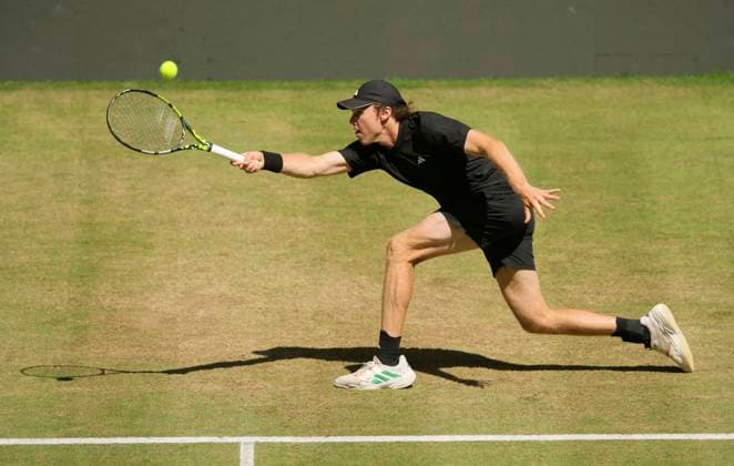 photo : Alex MICHELSEN (USA) Tennis-Turnier Terra Wortmann Cup im Gerry Weber Sportpark (OWL-Arena) in Halle Westfalen am Fr. 20.06.2025