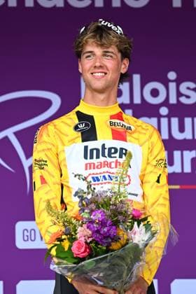Baloise Belgium Tour 2025 Stage 3 HAM, BELGIUM - JUNE 20 : Ruud Aerts during stage 3 of the 94th edition of Baloise Tour of Belgium an UCI ProSeries 2.Pro Individual Time Trial stage for Men Elite of 9.7 km with start in Tessenderlo and finish in Ham on June 20, 2025 in Ham, Belgium, 20 06 2025 Ham Belgium  Copyright: xTomasxSiskx