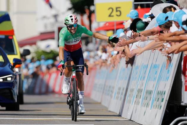 TDS 6.Etappe Alberto Bettiol ITA Team Astana 20.06.2025 Neuhausen am Rheinfall, SCHWEIZ, Herren Tour de Suisse 6.Etappe Chur - Neuhausen am Rheinfall Alberto Bettiol ITA Team Astana