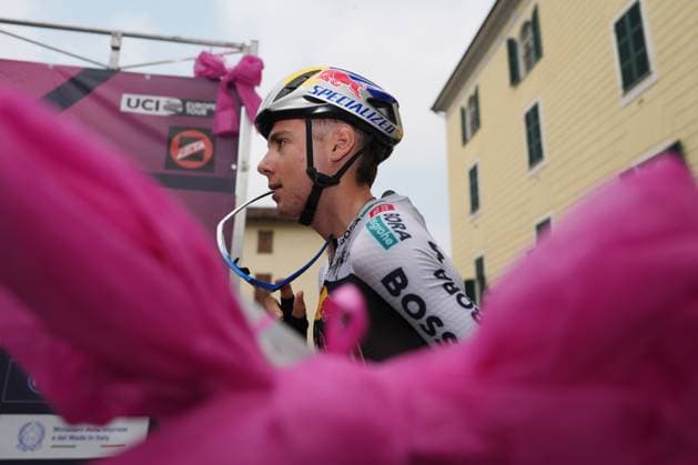 FINN Lorenzo Mark during the stage 7 of the Giro Next Gen 2025, Bra (Cn) Prato Nevoso, 166 km, Italy - Saturday, June 21, 2025. - cycling.  Copyright: xGianxMattiaxD Albertox LaPressex