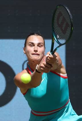 Aryna Sabalenka (BLR) im Steffi Graf Stadion Halbfinale HYLO Berlin Tennis Open Damen auf Rasen 21.06.2025