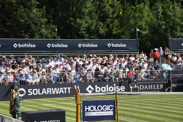 21.06.2025 Bad Homburg OPEN 2025 Tennis Damen Turnier WTA, Tennis Damen Trotz der Hitze gut gefüllte Zuschauertribünen