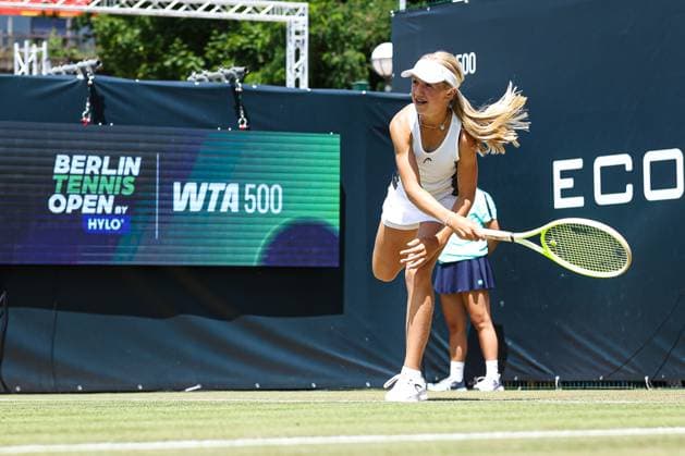 Strogalshchikova, Daria (Tennis-Club SCC Berlin), Berlin Tennis Junior Open 2025, Berlin, LTTC Rot-Weiß , 21.06.2025, Copyright: xClaudioxGärtnerx